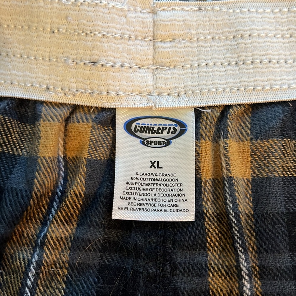 Wofford College Plaid Flannel Lounge Shorts - Picture 5 of 5